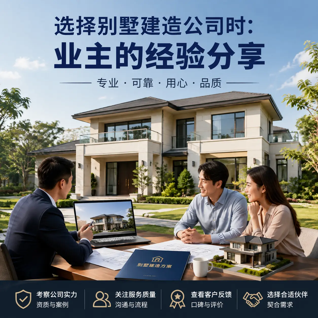 选择别墅建造公司时： 吉林 业主的经验分享