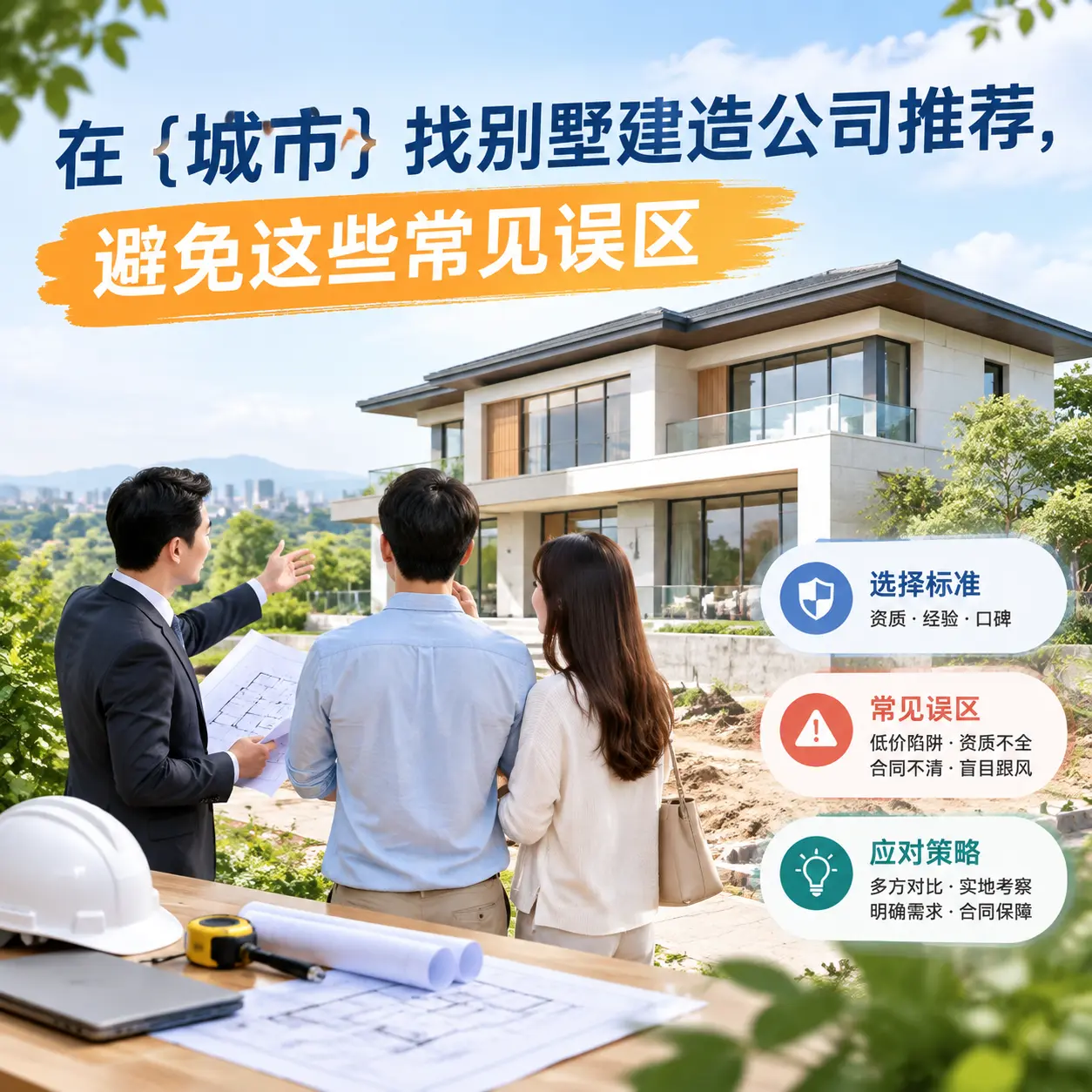在 吉林 找别墅建造公司推荐,避免这些常见误区