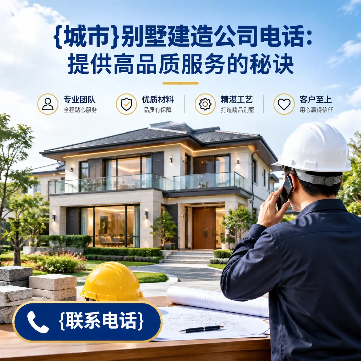 吉林别墅建造公司电话：提供高品质服务的秘诀