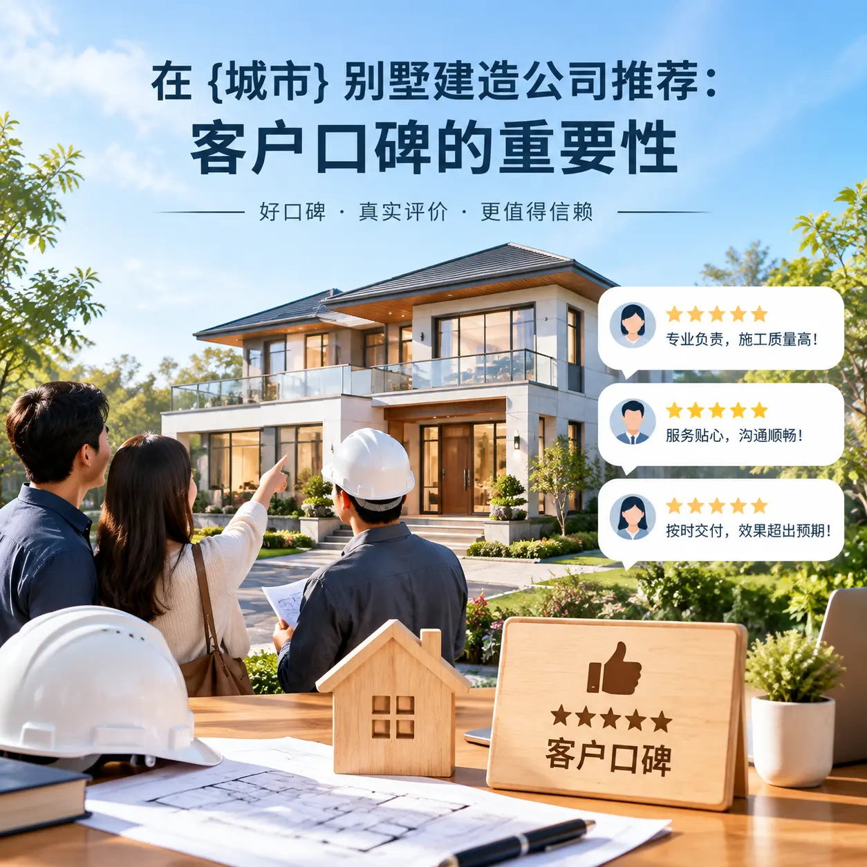 在 吉林 别墅建造公司推荐：客户口碑的重要性
