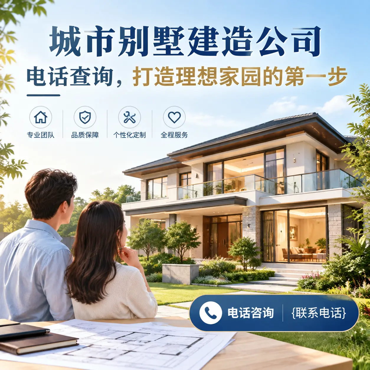 吉林别墅建造公司电话查询，打造理想家园的第一步