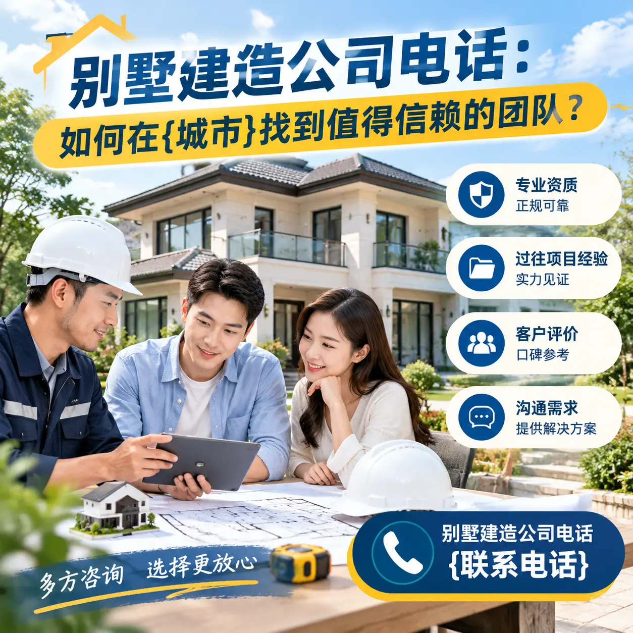 别墅建造公司电话：如何在吉林找到值得信赖的团队？