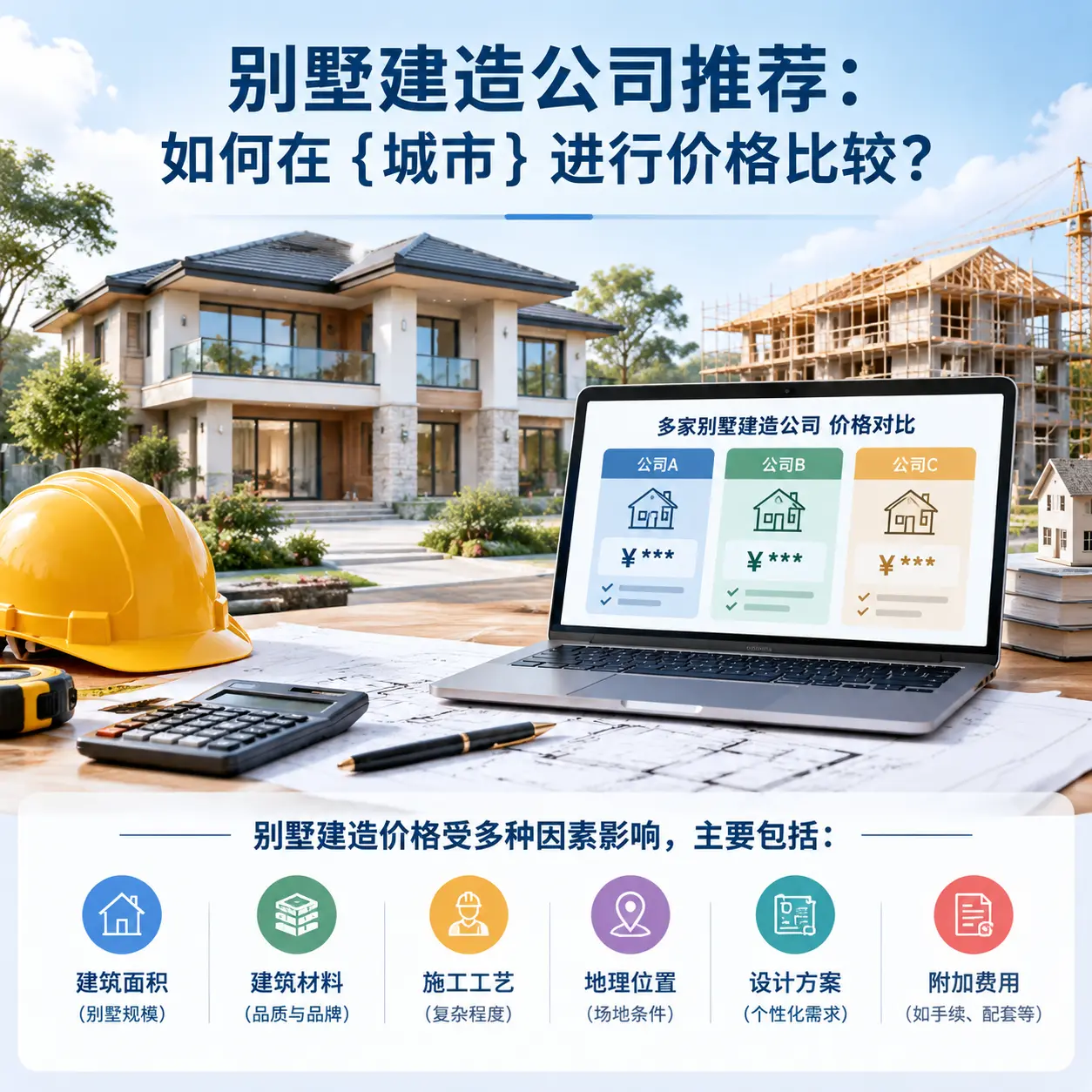 别墅建造公司推荐:如何在 吉林 进行价格比较?