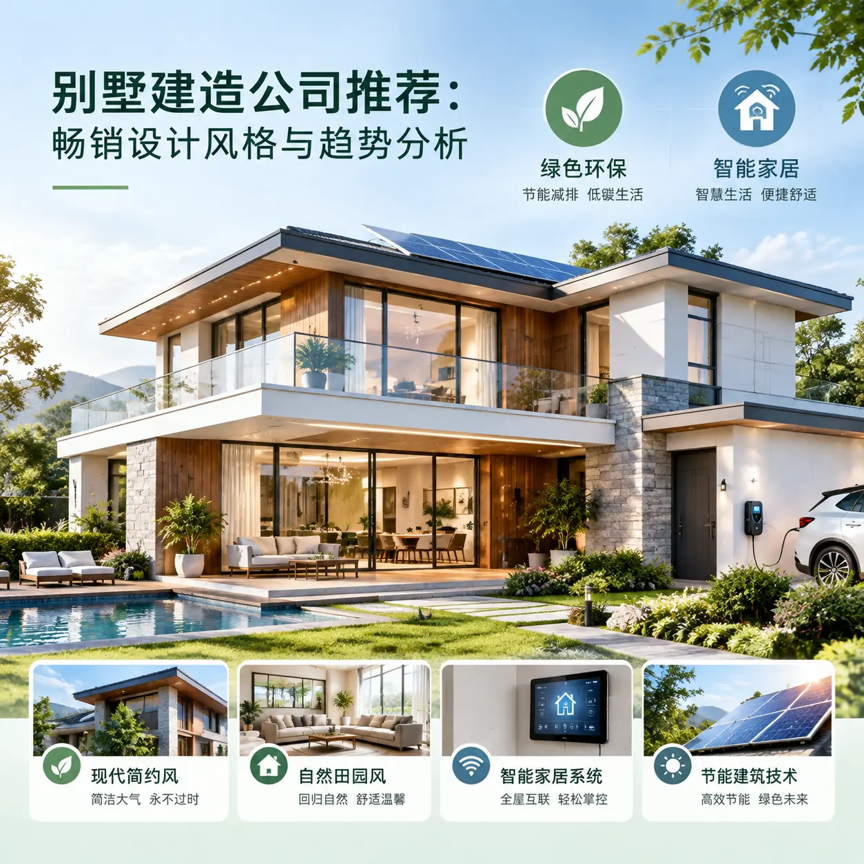别墅建造公司推荐： 吉林 畅销设计风格与趋势分析