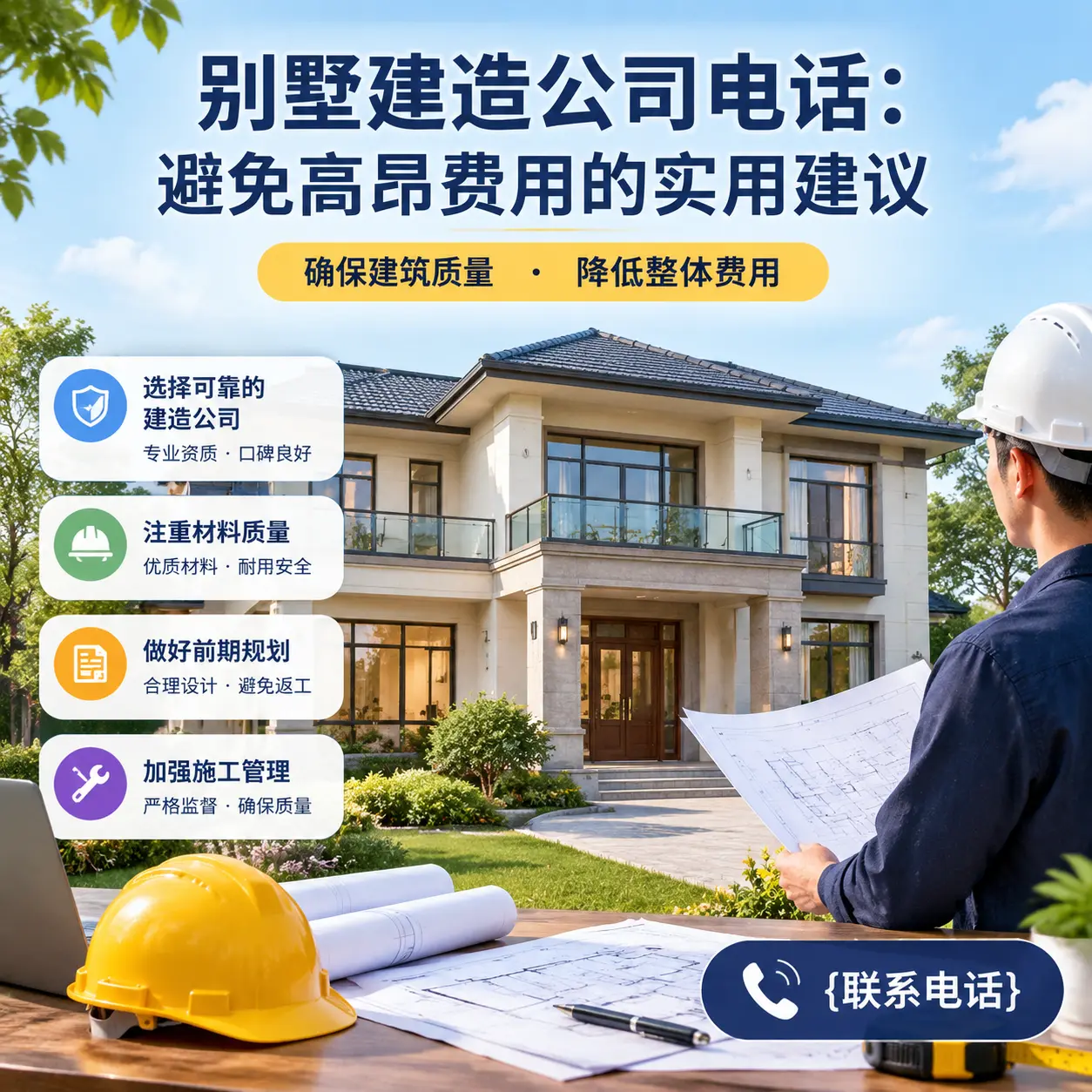 吉林别墅建造公司电话：避免高昂费用的实用建议