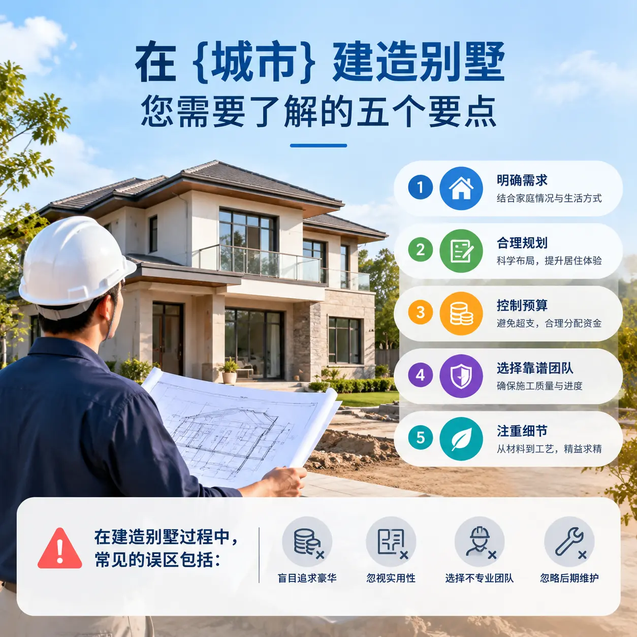 在 吉林 建造别墅，您需要了解的五个要点