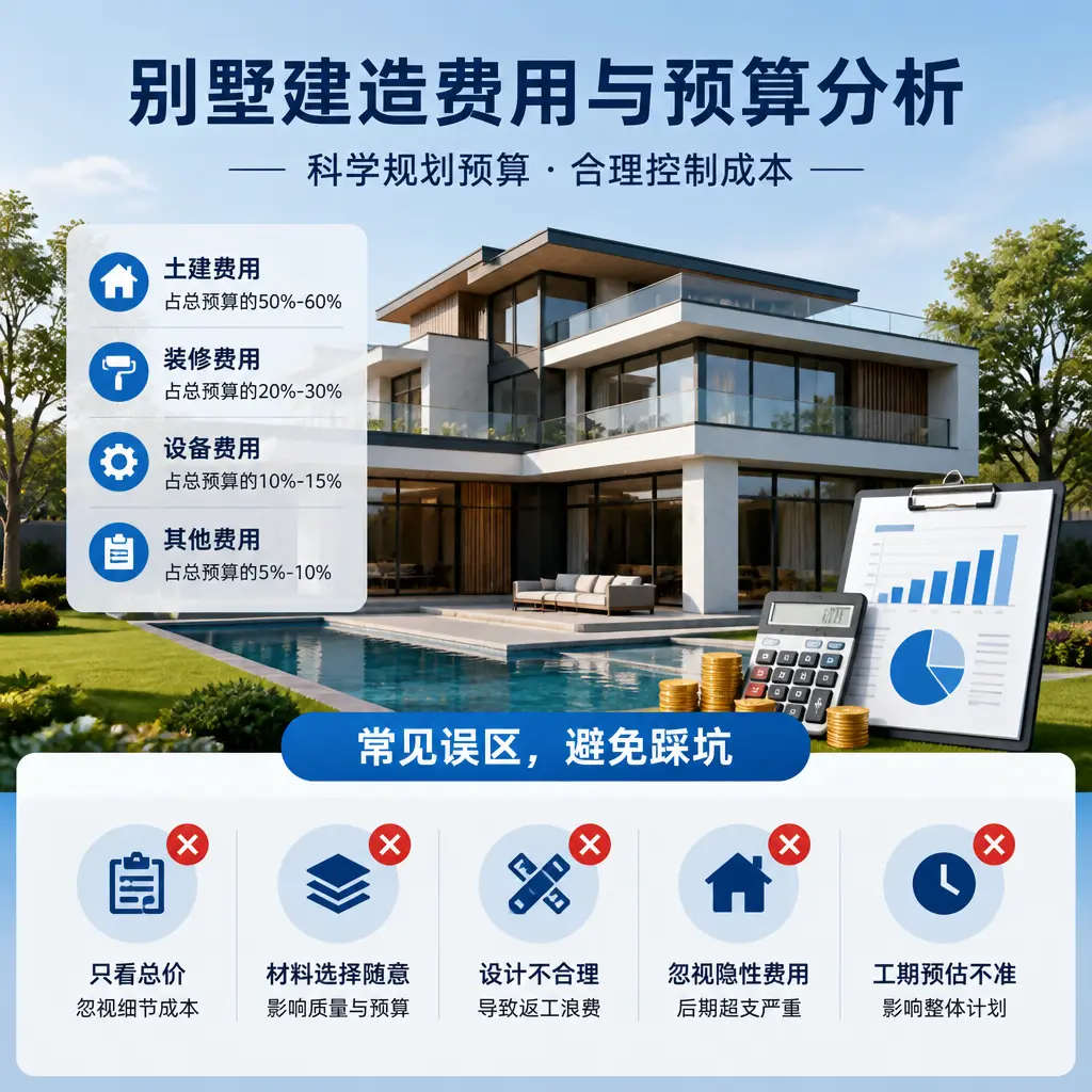 别墅建造公司推荐： 吉林 建造别墅的费用与预算分析