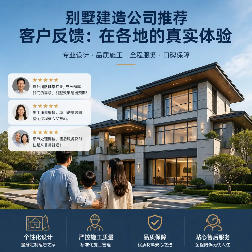 别墅建造公司推荐的客户反馈：在 吉林 的真实体验