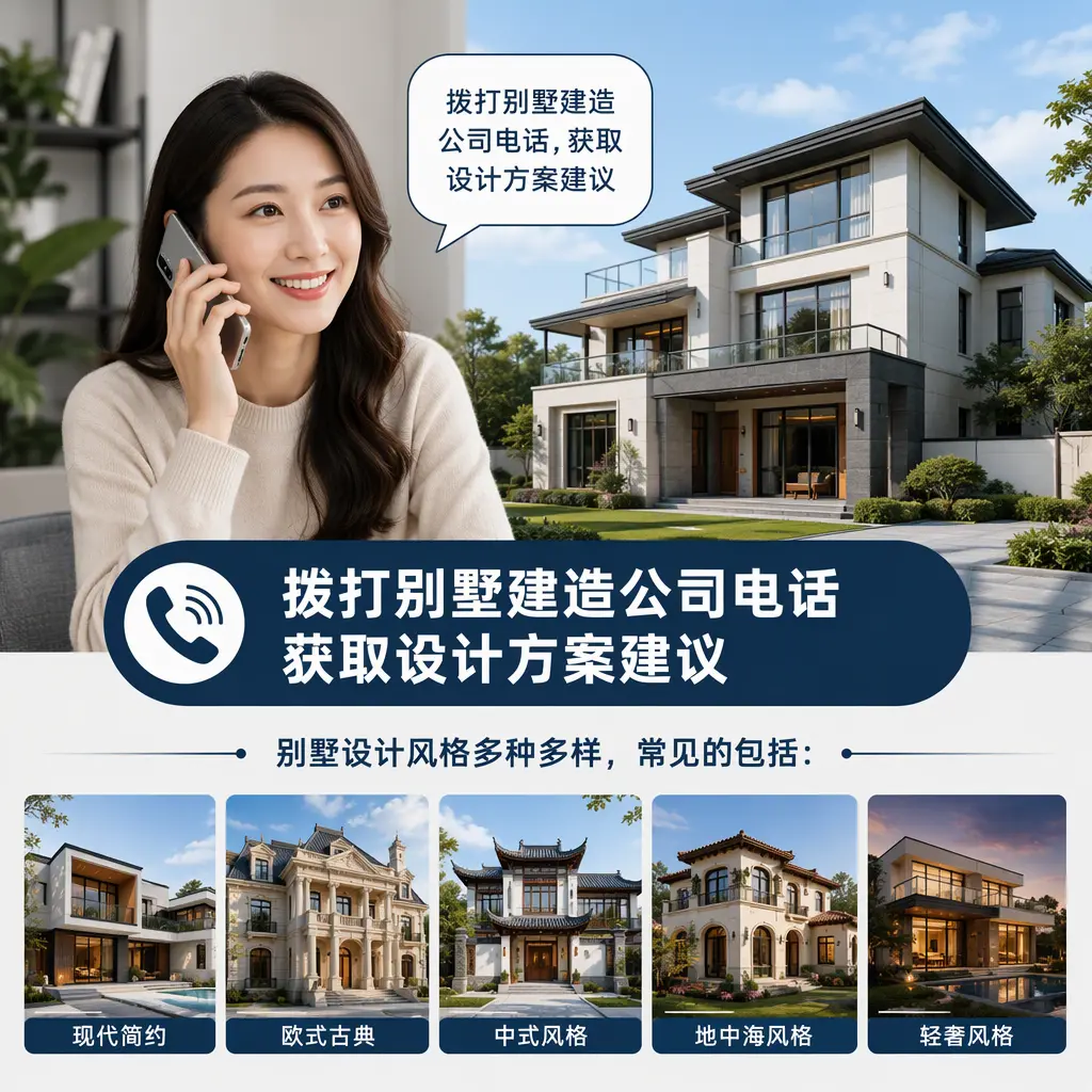 拨打吉林别墅建造公司电话,获取设计方案建议