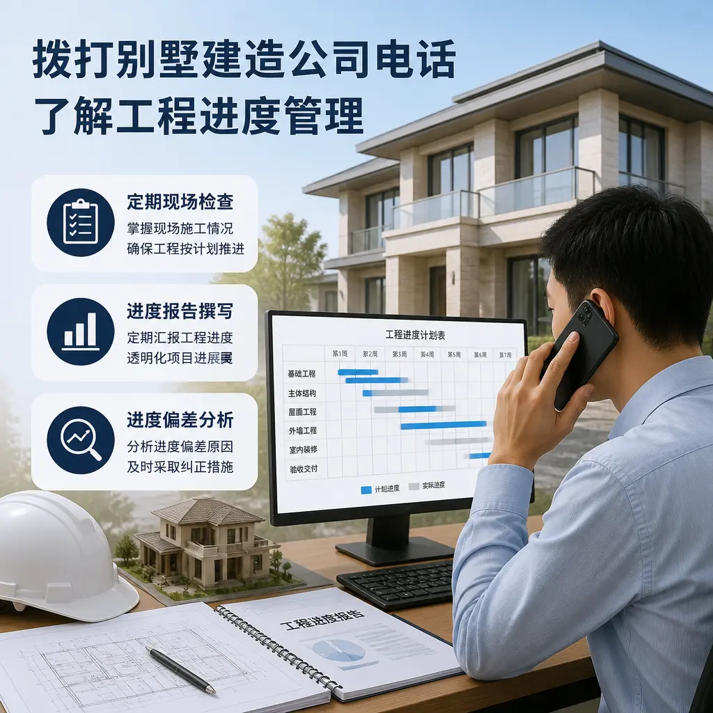 拨打吉林别墅建造公司电话，了解工程进度管理