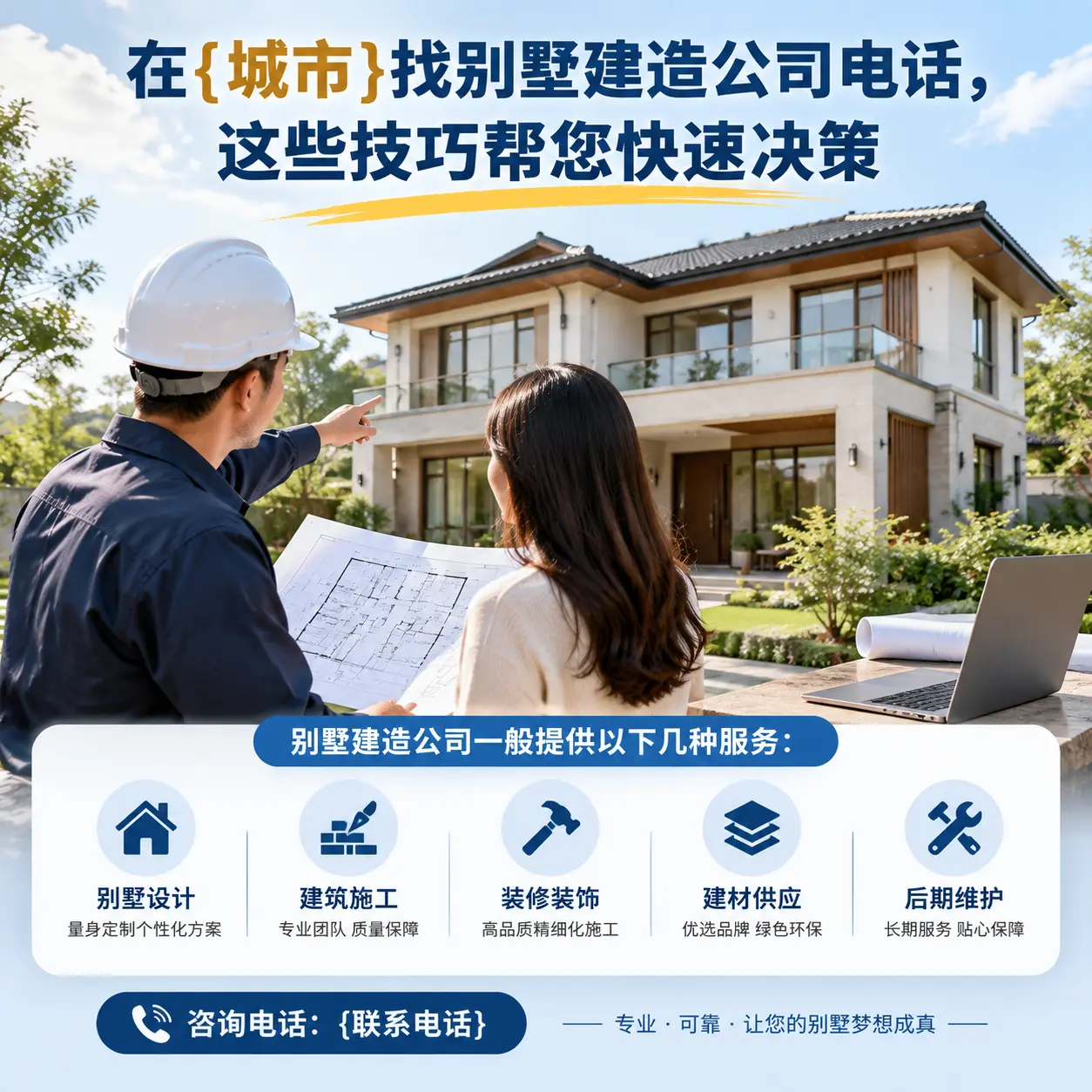 在吉林找别墅建造公司电话，这些技巧帮您快速决策