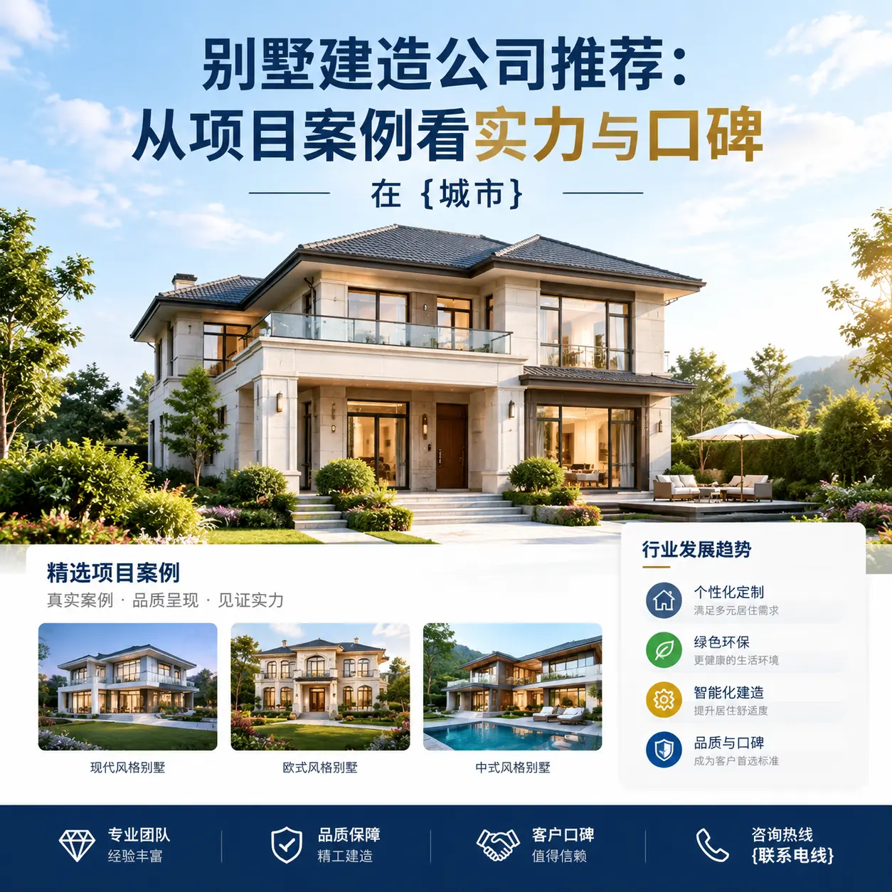 别墅建造公司推荐：从项目案例看实力与口碑在 吉林