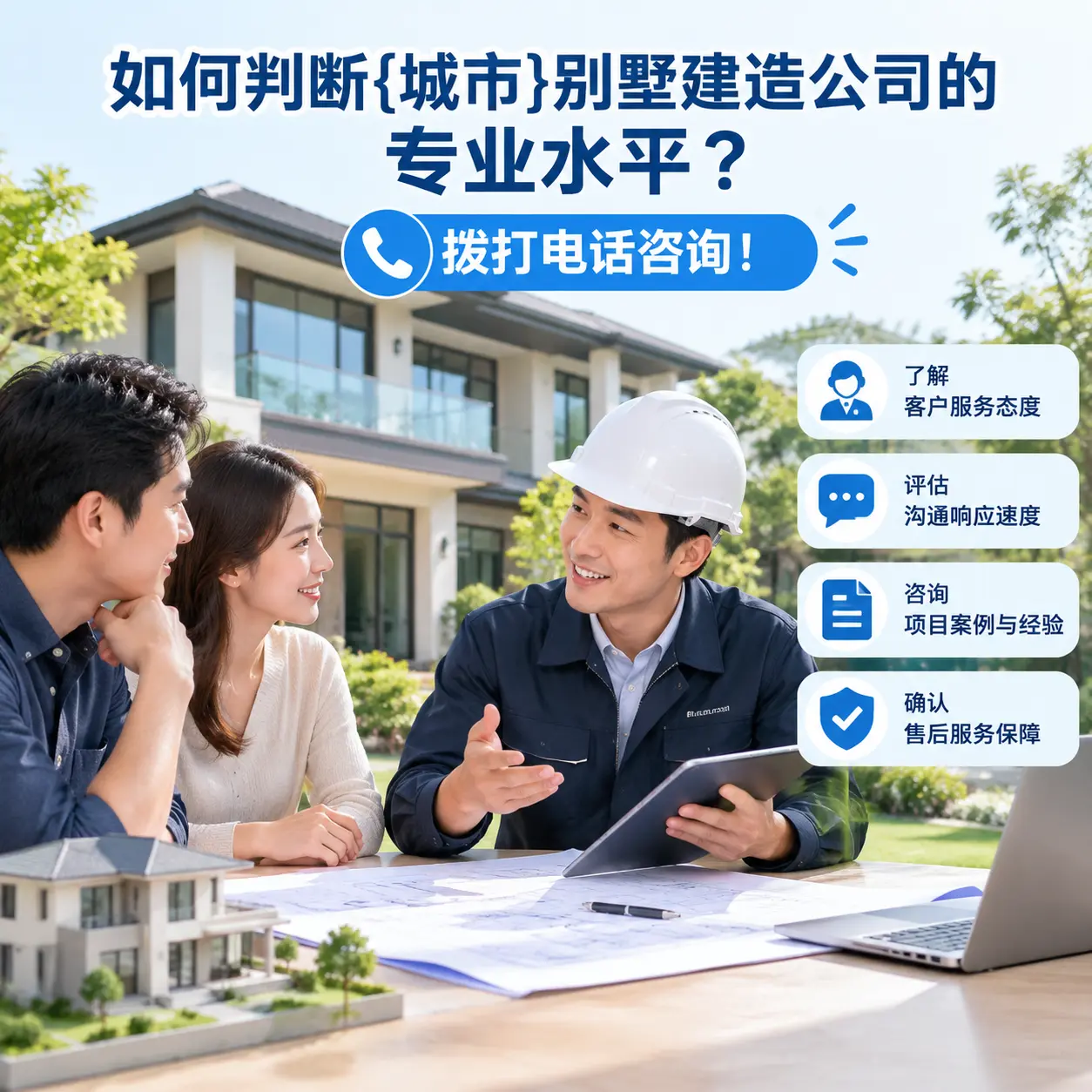 如何判断吉林别墅建造公司的专业水平？拨打电话咨询！